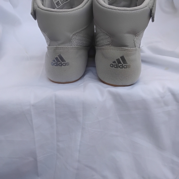 Adidas Gray High-Top Men's Shoes Size 7 - Picture 6 of 8